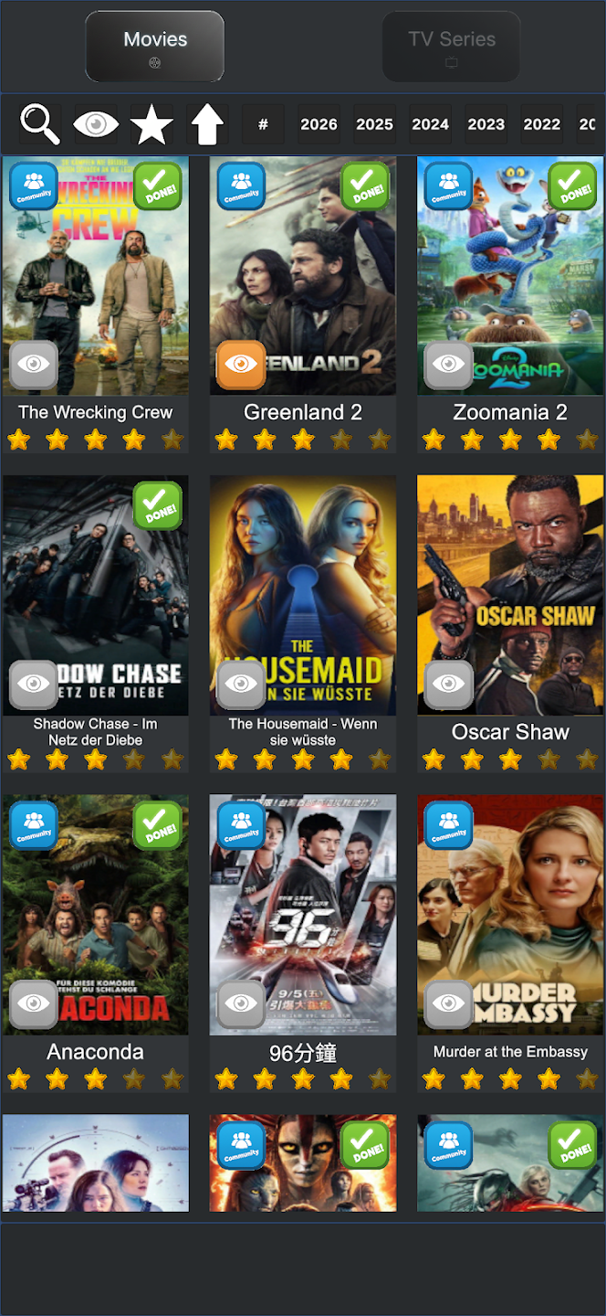 CineLog App